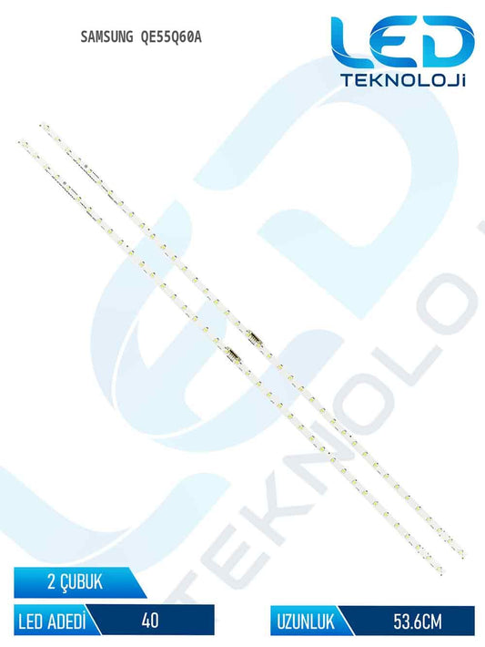 Samsung QE55Q60A 55'' 2 Parça Tv Led Bar