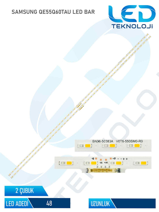 Samsung QE55Q60TAU 2 Parça 55 inc Tv Led Bar