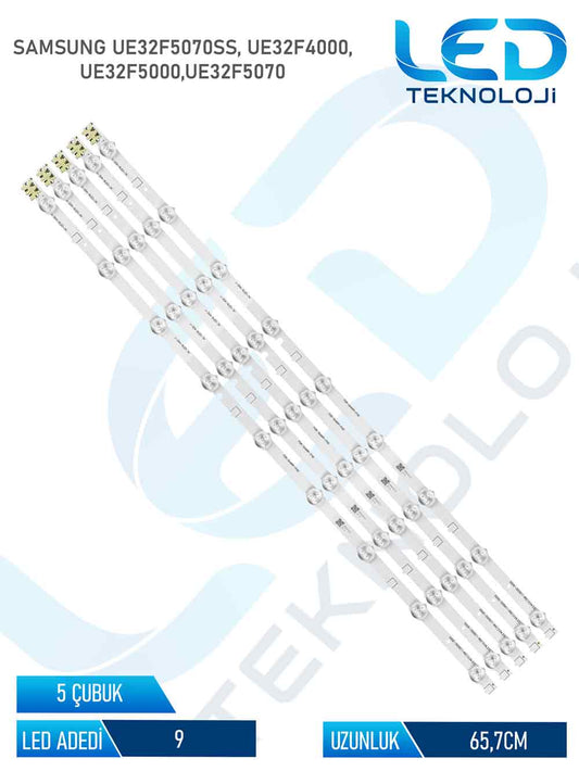 Samsung UE32F5070SS 5 Parça 32 inc Tv Led Bar