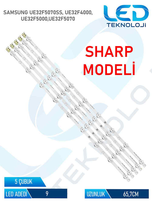 Samsung UE32F5070SS 5 Parça 32 inc Tv Led Bar