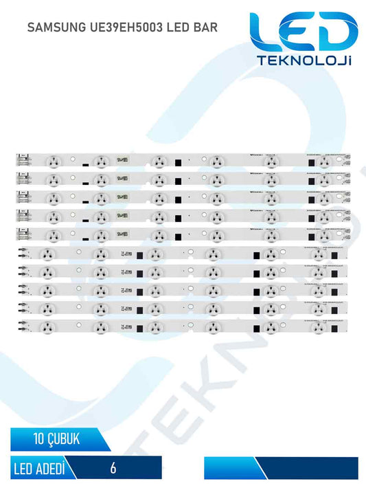 SAMSUNG UE39EH5003 Tv Led Bar 10 Parca 39 inc