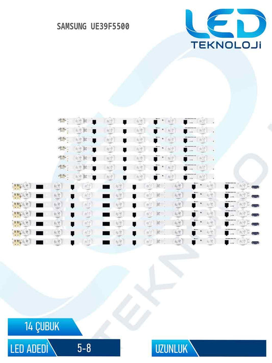 Samsung UE39F5500 39'' 14 Parça Tv Led Bar