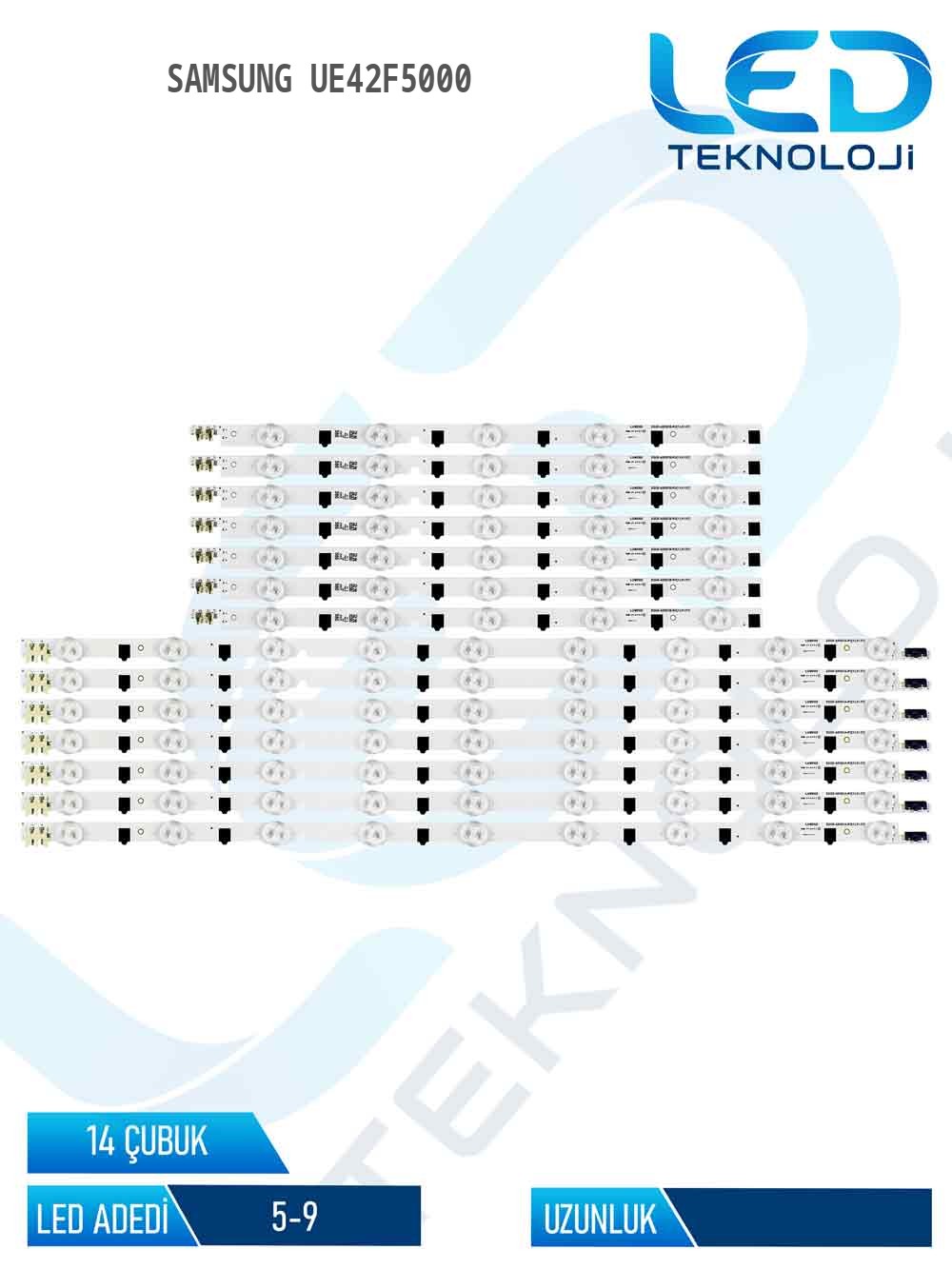 Samsung UE42F5000 42'' 14 Parça Tv Led Bar