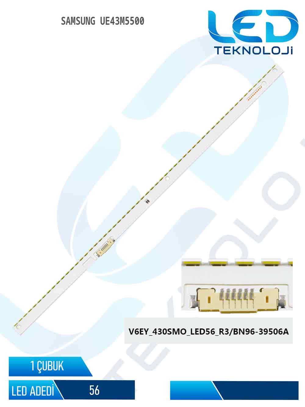 SAMSUNG UE43M5500 Led Bar 1 Parca 43 inc