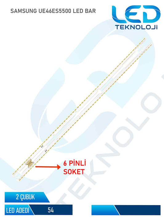 SAMSUNG 2012SVS46 7032NNB Tv Led Bar 2 Parca 46 inc