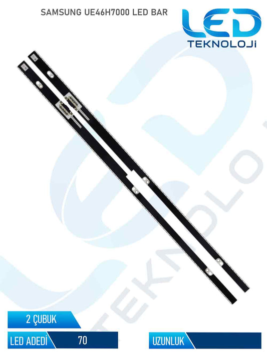 Samsung UE46H7000 Tv Led Bar 2 Parca 46 inc