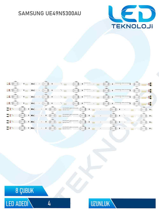 SAMSUNG UE49N5300 8 Parça 49 inc Tv Led Bar