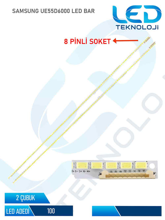 2011SVS55-FHD-6.5K Tv Led Bar 2 Parca 55 inc
