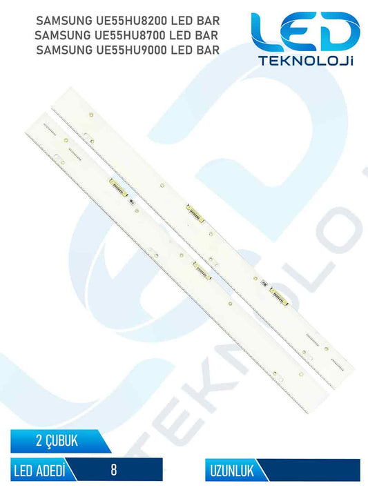 Samsung UE55HU8200 Tv Led Bar 2 Parca 55 inc