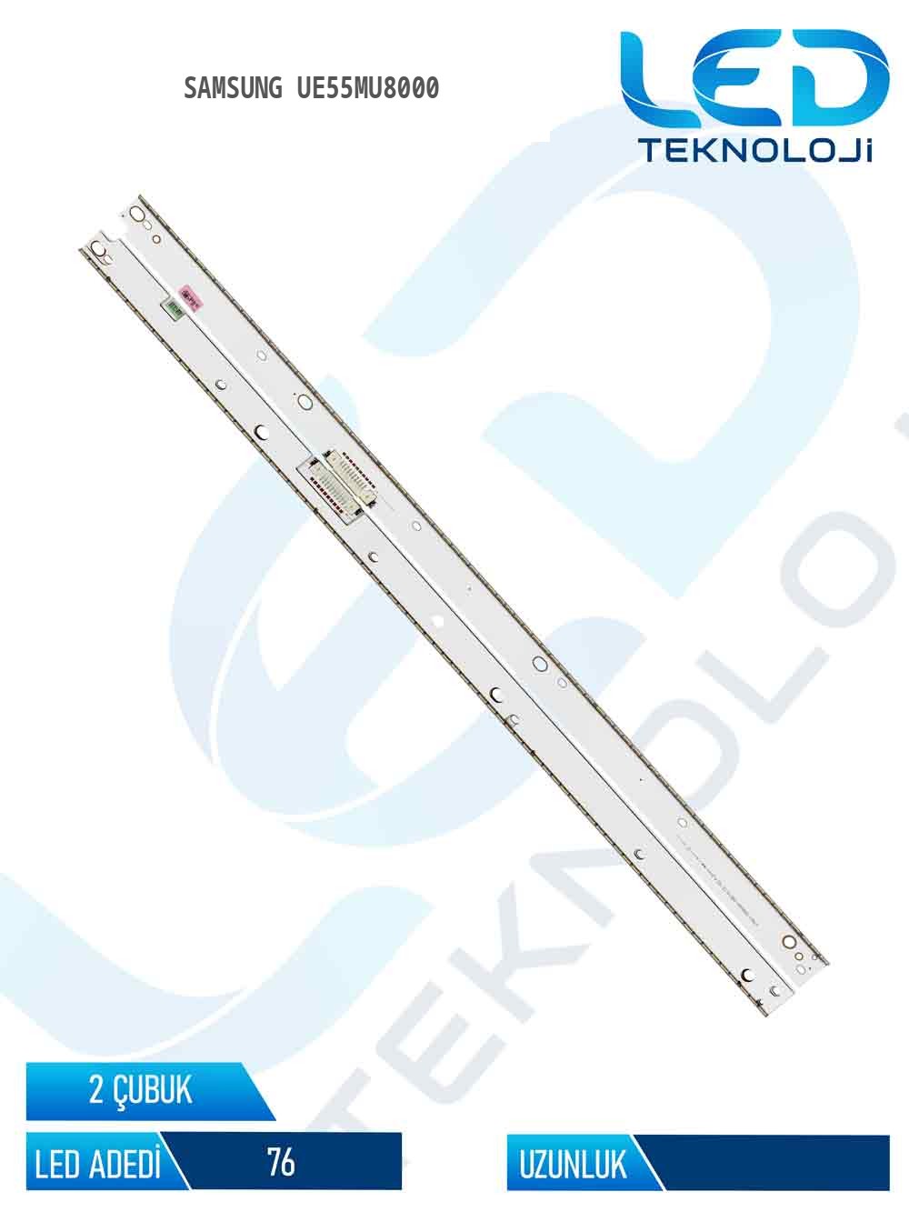 Samsung UE55MU8000 55'' 2 Parça Tv Led Bar