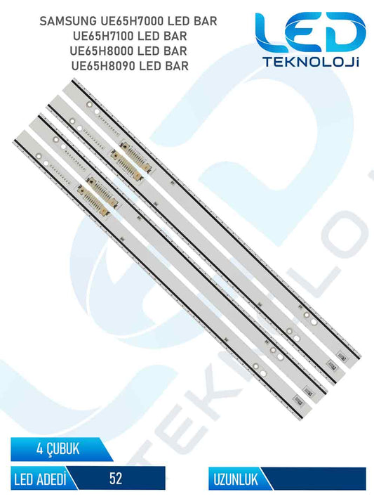 Samsung UE65H7000 Tv Led Bar 4 Parca 65 inc