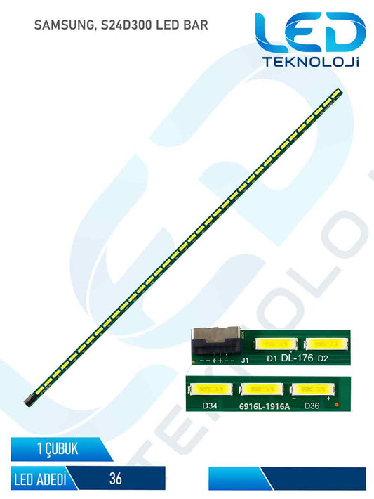 SAMSUNG S24D300 Led Bar 1 Parca 24 inc