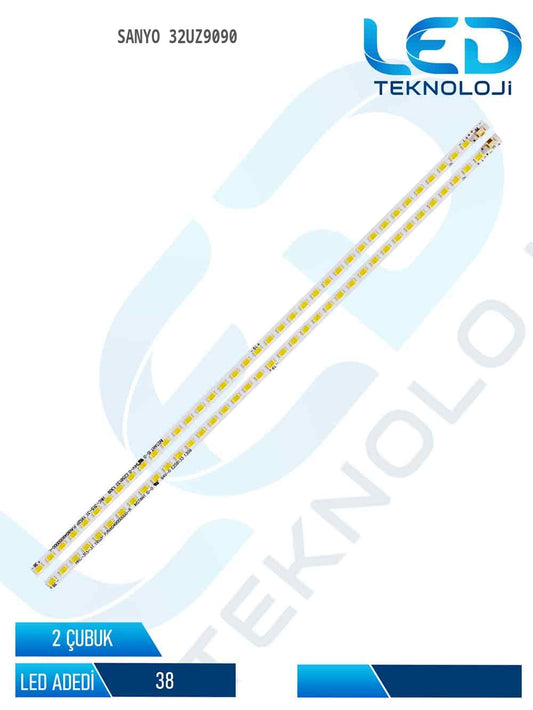 SANYO 32UZ9090 Led Bar 2 Parca 32 inc