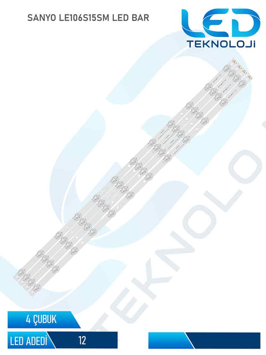 SANYO LE106S15SM Led Bar 4 Parca 42 inc