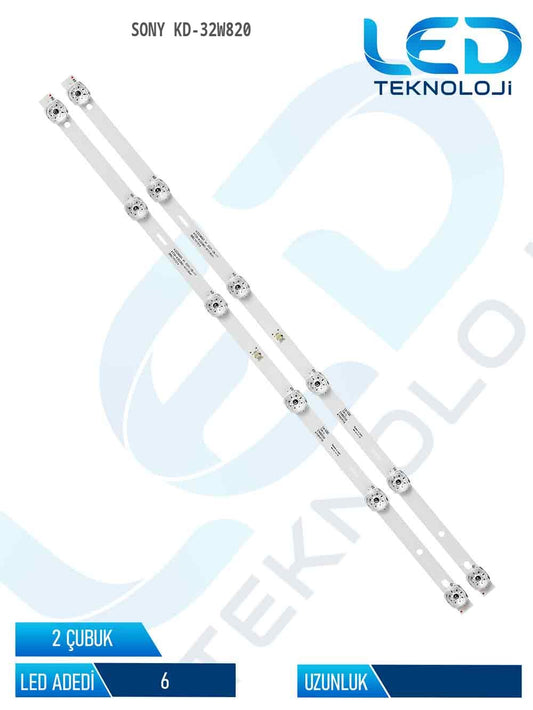 Sony KD-32W820 32'' 3 Parça Tv Led Bar