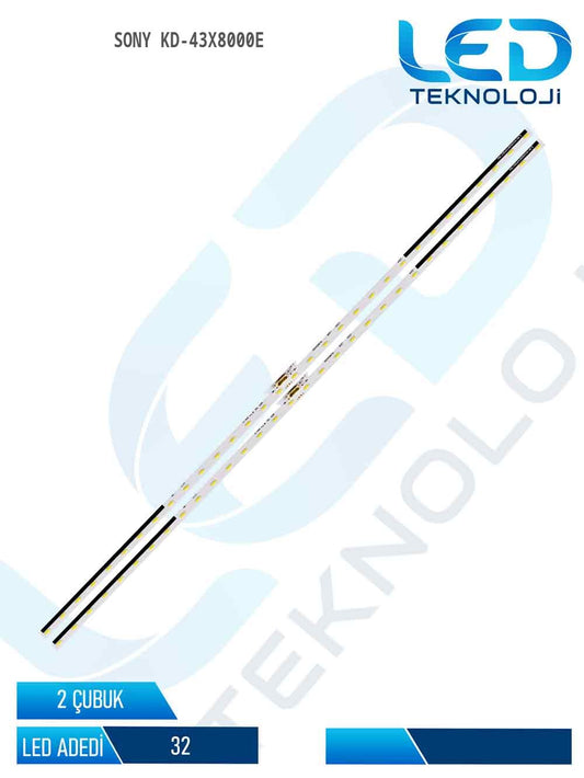 Sony KD-43X8000E 43'' 2 Parça Tv Led Bar
