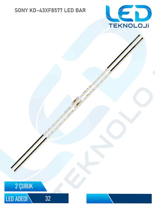 SONY KD-43XF8577 Led Bar 2 Parca 43 inc