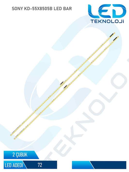 SONY KD-55X8505B Led Bar 2 Parca 55 inc