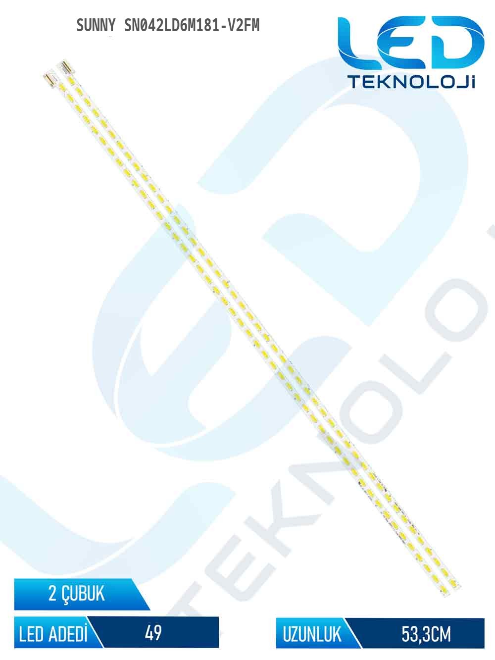 Sunny SN042LD6M181-V2FM 42'' 2 Parça Tv Led Bar