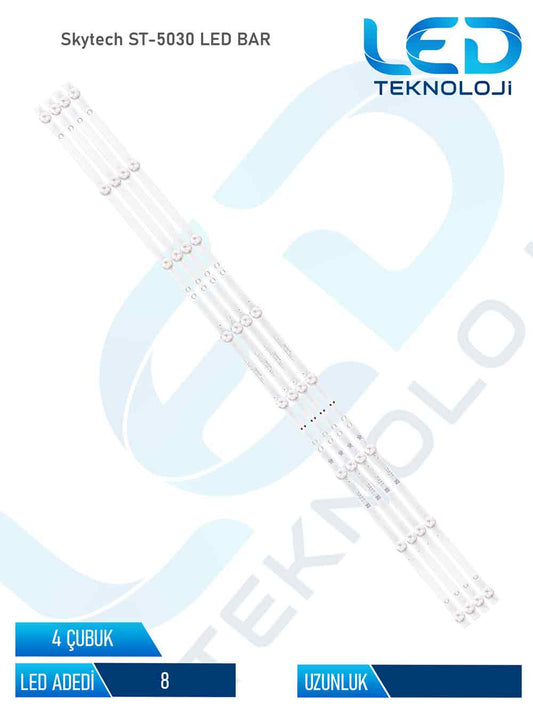 SKYTECH ST-5030 4 Parca 50  inc Tv Led Bar