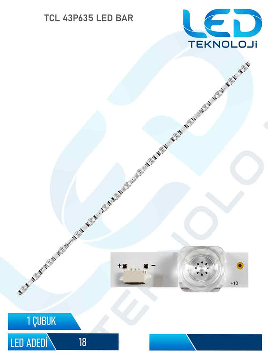 TCL 43P635 Tv Led Bar Seti