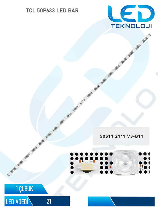 TCL 50P633 Led Bar 1 Parca 55 inc