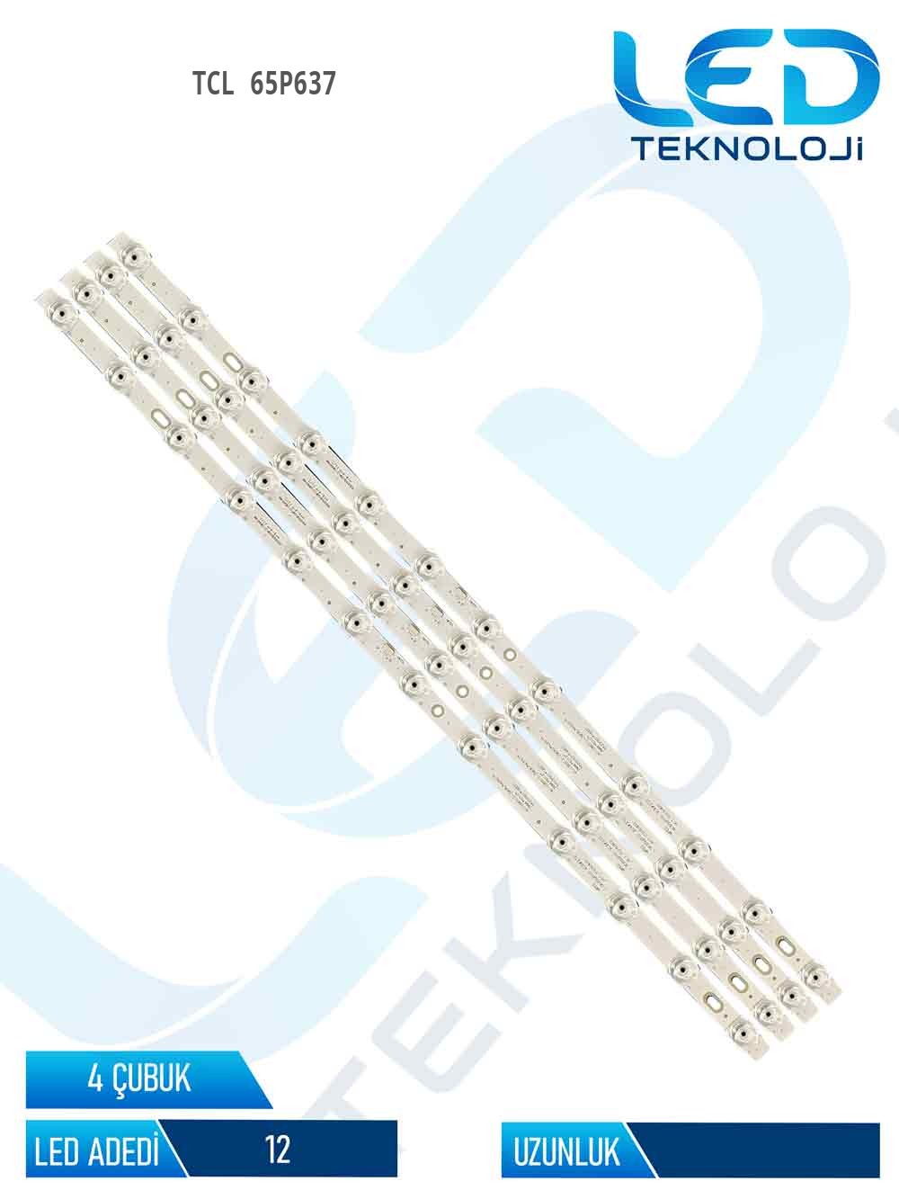 TCL 65P637 65'' 4 Parça Tv Led Bar