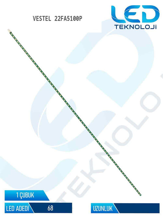Vestel 22FA5100P 22'' 1 Parça Tv Led Bar