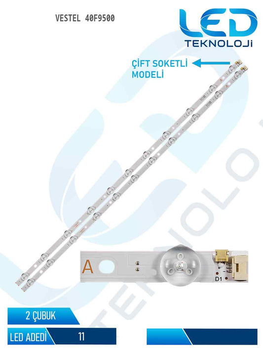 Vestel 40F9500 40'' 2 Parça Tv Led Bar