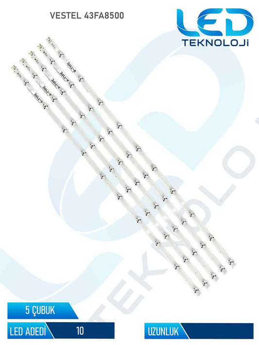 VESTEL 43FA8500 5 Parca 43 inc Tv Led Bar