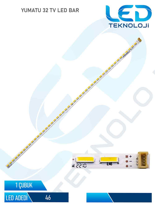 Yumatu AS32B22A-V01  1 Parça 32 inc Tv Led Bar